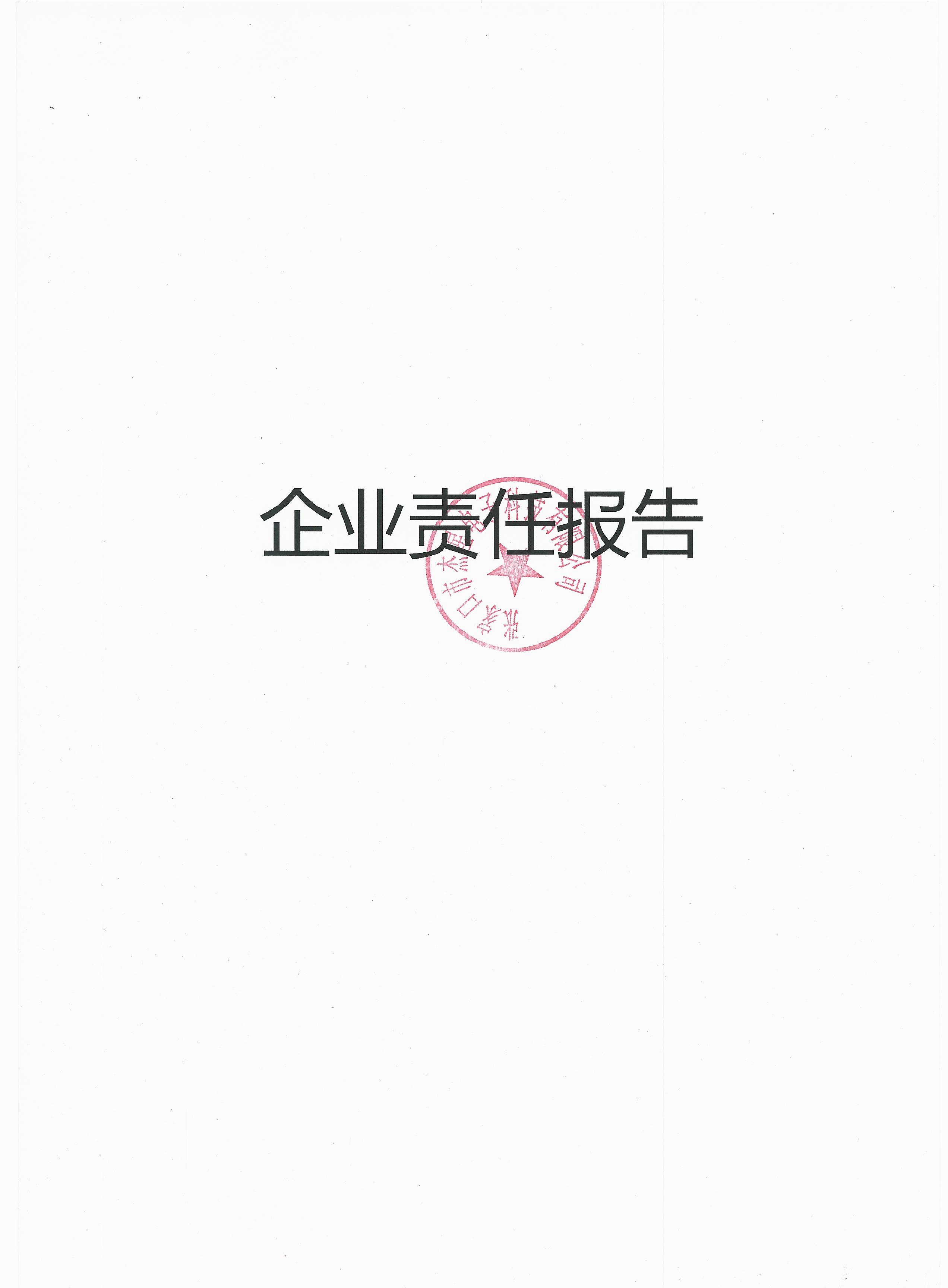 2019年度企業(yè)責(zé)任報(bào)告